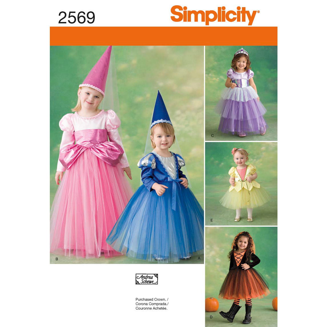 SIMPLICITY CRAFTS COSTUMES-4 5 6 7 8, Pk 1, Simplicity Patterns ...