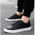 thumbnail image 3 of Men's Fashion Sneakers White Shoes for Men Casual Breathable Shoes, 3 of 11