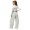 A116 Light Gray, variant on Glisme Little Girls Active Pants Curved Leg Sweatpants With Pockets Autumn Casual Girls Baggy Trousers