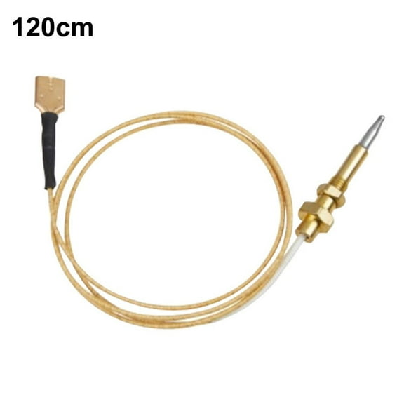 1Pc Universal- Gas Thermocouple Kit 600Mm/1200Mm Gas Stove Thermocouple Heater Burner Fireplace Replacement Parts