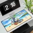 thumbnail image 3 of Great Dane Hello Summer Beach Theme with Sunglasses and Tropical Cocktail Desk Mat Full Keyboard Mouse Pad Danes Dog Lover Gifts Large Mousepad - 00009, 3 of 5