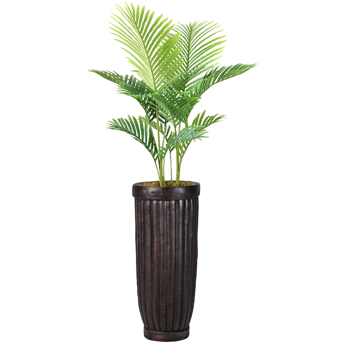 Vintage Home Artificial Faux Real Touch 65" Tall Real Touch Palm Tree