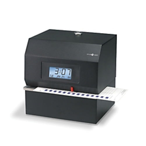 PYRAMID Time Clock,Digital,LCD 3700