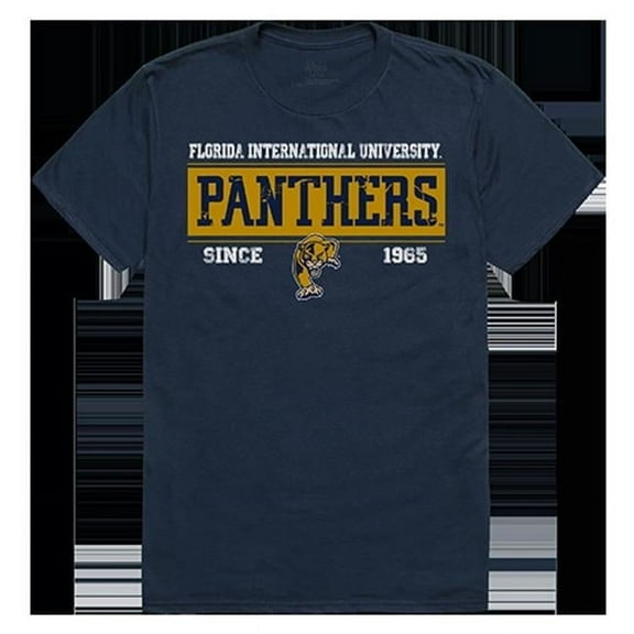 W Republic Products 507-219-BGT-01 Established Tee, Florida International, Navy - Small