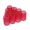 thumbnail image 5 of 10pcs grip by self Set, 8 Sizes Self Holding Hair Clips Hairdressing Curlers for Women, Men 36mm 10X-red-36mm, 5 of 10
