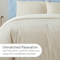 thumbnail image 5 of Vellux Cloud 3-Piece Plush Comforter Set, Down Alternative, King, Cream, 5 of 8
