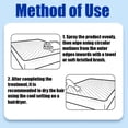 thumbnail image 3 of No-Wash Fabric Cleaner Spray Kit 110ml, Mattress & Upholstery Stain Remover with Sponge & Microfiber Towel for Bedding, Clothing & Furniture, 3 of 8