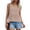 EY51_Khaki, variant on Crochet Sweater Vest for Women Casual Cute Ruffle Hem Boho Knit Tank Tops Casual Vocation Scalloped Shirts Red S