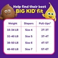 thumbnail image 3 of Pull-Ups Girls' Potty Training Pants, 4T-5T (38-50 lbs), 82 Count (Select for More), 3 of 15