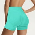 thumbnail image 4 of ZZwxWA Womens Shorts Impact Gym Shorts Workout Shorts Scrunch Butt Lifting Seamless Booty Shorts Yoga Shorts Biker Shorts, 4 of 6
