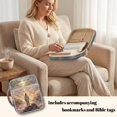 thumbnail image 3 of ZUXONGSY Jesus Cross Cloud Print Bible Case for Women Large Bible Holder Multifunctional Christian Tote Bag with Handle Handbag for Book Lover, 3 of 7