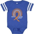 thumbnail image 3 of Inktastic Multiple Sclerosis Awareness Orange Ribbon Rainbow Boys or Girls Baby Bodysuit, 3 of 5