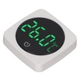 thumbnail image 3 of Fish Tank Thermometer, External Paste Type High Accuracy Intuitive Touch Button ABS Aquarium Thermometer with Large LCD Screen for Temperature Measuring, 3 of 7