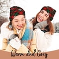 thumbnail image 4 of Lsque Christmas With Character Pattern Knitted Beanie, Unisex Winter Hat, Knit Hat Winter Beanies Thick Fisherman Beanies Cuffed Plain Skull Caps, 4 of 6