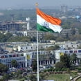 thumbnail image 4 of INDIA INDIAN NACIONAL GRANDE 5 X 3FT FANS SUPPORTERS BANDERA W / LAZOS para Colgar Hugo Bandera nacional, 4 of 10
