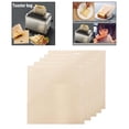 thumbnail image 3 of bolsas de tostadora reutilizables 5 Bolsas Antiadherentes Para Tostadora Sándwich Resistentes Al Calor Bolsas De Repostería Reutilizables Seguras 20x21,5 Cm Los 20x21.5cm Fanmusic bolsas de tostadora reutilizables, 3 of 7