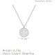 thumbnail image 2 of Classic Stainless Steel Flat Round IC XC NIKA Cross Pendant Necklace for Women Daily Wear Stainless Steel Color 17.72 inch(45cm), 2 of 3