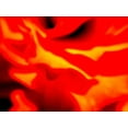 thumbnail image 2 of Grayscale 18x15 Gold Ornate Wood Framed with Double Matting Museum Art Print Titled - Red Petal I, 2 of 4