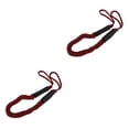 thumbnail image 2 of Langgg 4-5.5Feet Dock Rope Boat Mooring Cord Elastic Dock Line Kayak Jet Boat Accessory Red black wave 2Set, 2 of 6