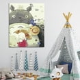 thumbnail image 2 of DIY Oil Painting Paint By Numbers Kit For Adults Beginners Kids,16x20inch Cartoon Chinchilla Canvas Painting Wall Art Set With Acrylic Pigment And Brushes (NO Frame), 2 of 4