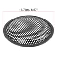 thumbnail image 3 of Unique Bargains 6 Inch Car Audio Speaker Sub Woofer Subwoofer Metal Black Waffle Grill Cover Guard with Clips, 3 of 6