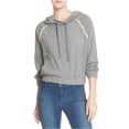 thumbnail image 2 of Free People Kimmie Sudadera para Mujer, Gris, Grande Free People Camisa de entrenamiento, 2 of 2