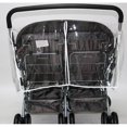 thumbnail image 4 of Rain Cover for Stroller, Universal Waterproof Rain Cover, PVC Twin Seat Protector for Double Stroller, White, 4 of 4