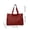 Red, variant on Red Large-Capacity Tote Bag - Fashion Casual Women's Shoulder Bag, Multi-Functional Handbag Messenger Bag, Durable Daily Bag for Commuting Work & Shopping, 1pc