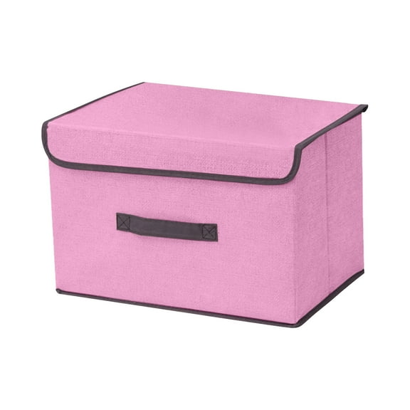 Ke1Clo Storage Box under $5! Collapsible Fabric Bin for Clothing Organization Household Use Lightweight Portable for Bedroom Living Room