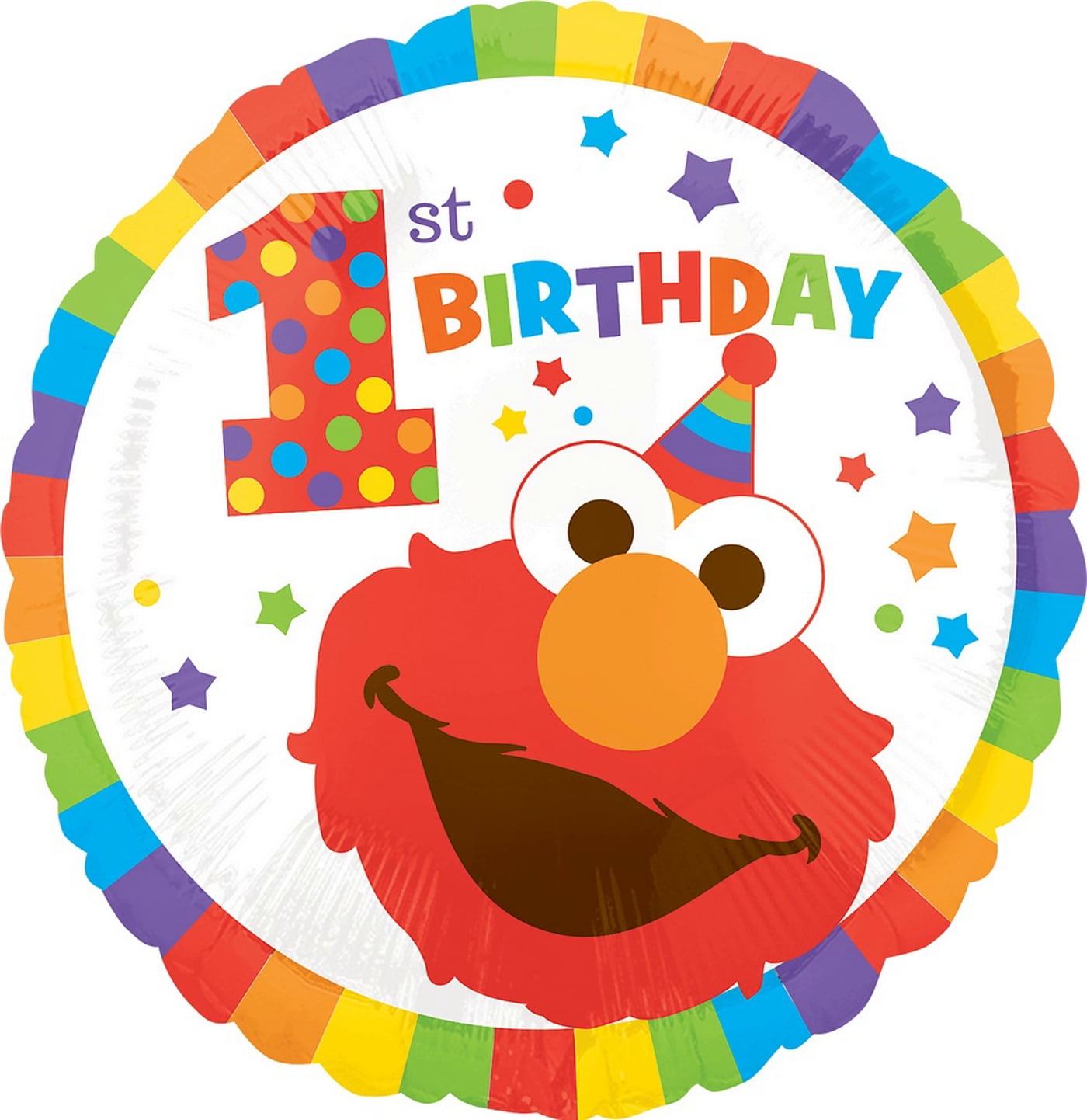 Elmo and Cookie Monster 1st Birthday Party Supplies Balloon Bouquet Decorations