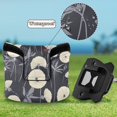 thumbnail image 5 of Haosy Elegant Cream Dandilion Golf Mallet Putter Cover Strong Magnetic Leather Golf Club Headcover Closure, 5 of 6