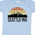 thumbnail image 4 of Inktastic Seattle Washington Skyline Sunset Boys or Girls Baby Bodysuit, 4 of 5