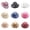 Rose Red, variant on Shenmeida Women's Organza Church Tea Party Wedding Fascinator Hat UV Anti Wide Brim Sun Hats