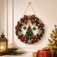 thumbnail image 5 of Clearance! Christmas Tree Wreath Diamond Art Hanging Kit for Adults, DIY Red Bow Suncatcher Craft, Special Shaped Rhinestone Window Pendant, Home Wall Christmas Holiday Decor, 5 of 9