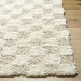 thumbnail image 5 of Mark&Day Area Rugs, 8x10 Bondurant Modern Shag Light Beige Checkered Rug, Cream Beige Carpet for Living Room, Bedroom or Kitchen (7'10" x 10'2"), 5 of 7