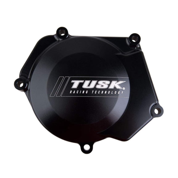 Tusk Impact Billet Ignition Cover Black For YAMAHA YZ250 2000-2022