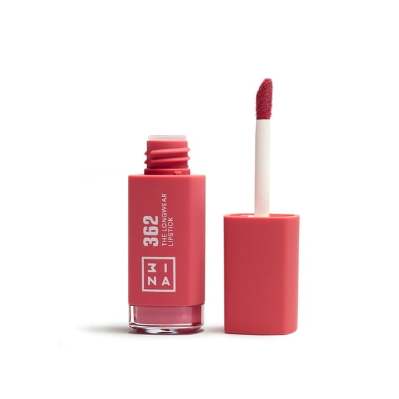 Labial 3INA The Longwear 362 Rosa 6 ml Vegano y Libre de Crueldad