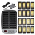 thumbnail image 2 of Restaurant Pager System 16, Wireless Calling System 3 Vibration Modes Strong Signal Independent Coding  for Pizzeria for Restaurant US Plug, 2 of 7