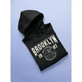 thumbnail image 3 of Brooklyn 1987 College Style Hoodie Men -Image by Shutterstock, Male XX-Large, 3 of 4