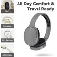thumbnail image 2 of ARCTICICE Over Ear bluetooth Headphones Support Card Insertion Wired and Wireless, 10H Playtime HiFi Gaming Headset for PC Mobile Phone, Black, 2 of 6
