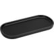 thumbnail image 1 of Oval Decorative Resin Tray, Storage Tray for Toilet, Bathroom Organizer, Jewelry Holder, Storage for Storing Candles, Soap, Ideal Decoration - Black, 1 of 5