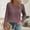 Hot Pink, variant on Zunfeo Fall Tops for Women 2025 Long Sleeve Lace Tops Casual Crew Neck Pullover Dressy Blouse Gray S