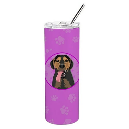 

Rottweiler Black and Tan #4 Stainless Steel 20 oz Skinny Tumbler 3 in x 8.25 in
