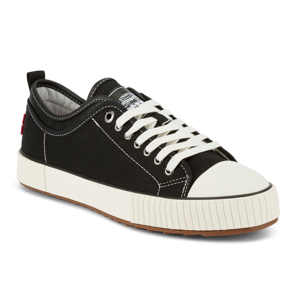 Levi's Mens 521 Crt Lo ct CVS Canvas Sneaker Shoe, Black, Size 10