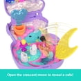 thumbnail image 6 of Polly Pocket Cozy Dreamland Lamb Compact Playset with 1 Micro Doll and Pet Unicorn, Travel Toy with Food & Styling Accessories, 6 of 8