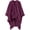 Grape, variant on Wearable Blanket Sherpa Fleece Shawl Blanket with Pockets Blanket Poncho Cape for Adults, Cozy Shawl TV Throw Blankets