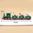thumbnail image 1 of Plastic Train 2023 Decorations For Home Xmas Navidad Noel Gifts Ornament New Year 2023, 1 of 5