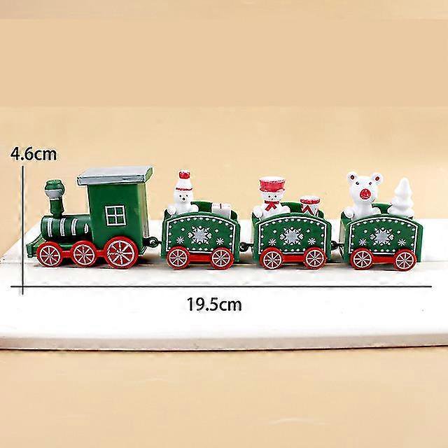 Plastic Train 2023 Decorations For Home Xmas Navidad Noel Gifts Ornament New Year 2023