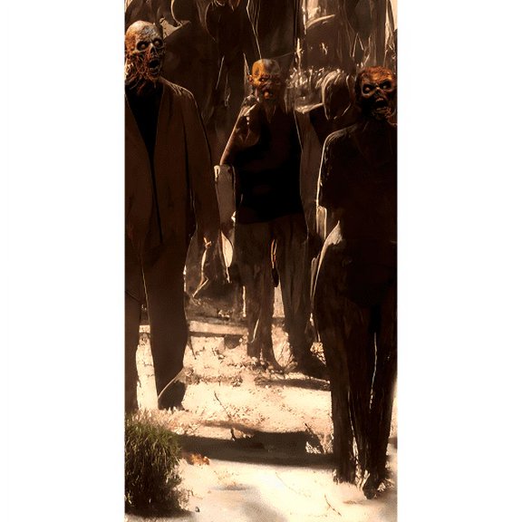 SP12783 Zombie Outbreak Invasion Horde Apocalypse Backdrop Cardboard Cutout Standup Standee