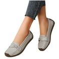 thumbnail image 4 of Censtreet Women's Loafer Flats Comfortable Office Work Shoes, Cute Penny Loafer Slip On Walking Driving Shoes, 4 of 9